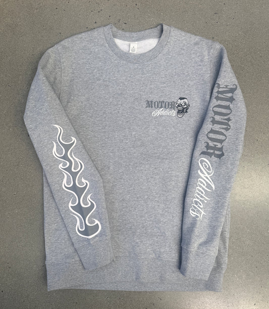 Motor Addicts Crew - Grey